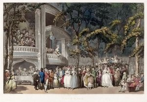 Vauxhall Gardens, London på 1700-talet