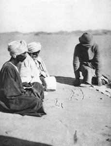 Kartläggning i sanden, Halfa till Shellal, Egypten, 1926 1927