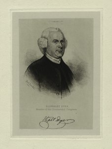 Eliphalet Dyer (etsning) av Thomas Addis (after) Emmet
