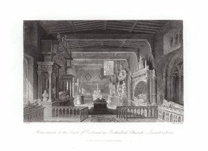Bottesford kyrka av Thomas Allom
