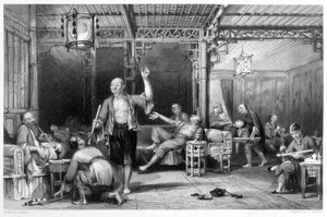 Kinesiska opiumrökare, 1843