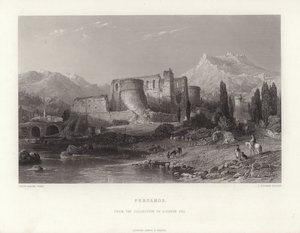 Pergamos, Turkiet av Thomas Allom