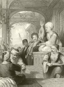 Medak, den österländska berättaren av Thomas Allom
