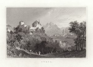 Tyrolen av Thomas Allom