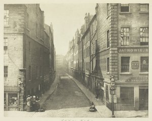 Bell Street från High Street av Thomas Annan
