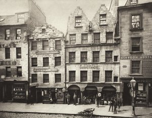 Gamla byggnader på High Street, nr 17-27 (#16) av Thomas Annan