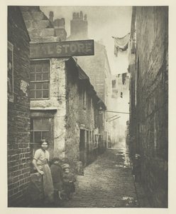 Old Vennel utanför High Street av Thomas Annan