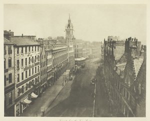 Trongate från Tron Steeple av Thomas Annan