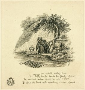 ...du änkans ensamma sak av Thomas Bewick