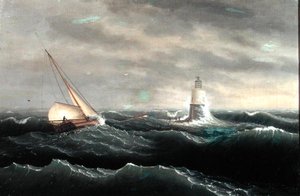 Fyren (olja på duk)