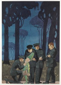 "Berätta var pengarna är?" väste han. Polis förhör en troll, från 