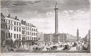 Fish Street Hill, London, c1750