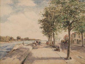 Nära Blois av Thomas Bush Hardy