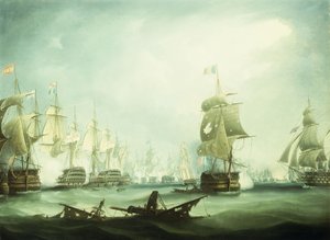 Slaget vid Trafalgar, 1805,