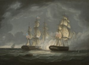 Löpande aktion mellan den amerikanska fregattpresidenten och H.M.S. Endymion, 1815