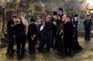 Inköpskommittén (olja på duk) av Thomas Cantrell Dugdale