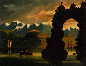Landskap, mitten av 1800-talet.