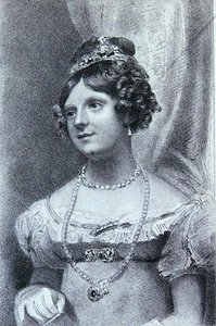 Miss Povey som Jessica i "The Merchant of Venice" av Thomas Charles (after) Wageman