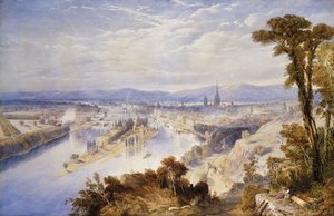 Rouen från St. Catherine
