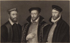 Kardinal de Chatillon, amiral Coligni och d