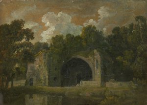 Ruiner i ett landskap av Thomas Churchyard