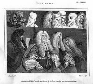 Bänken, 1700-talet. av Thomas Clerk