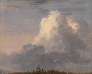 Moln, ca. 1838. av Thomas Cole