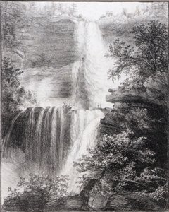 Fall vid Catskill av Thomas Cole