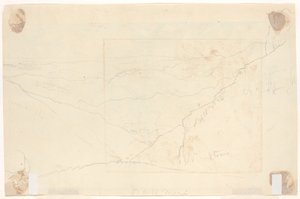 Bergslandskap [verso] av Thomas Cole