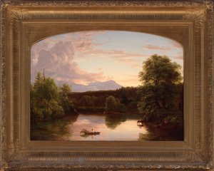 North Mountain och Catskill Creek av Thomas Cole