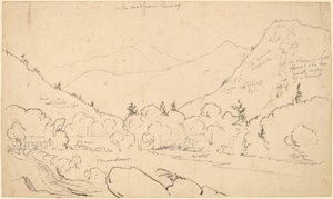 På vägen från Conway av Thomas Cole