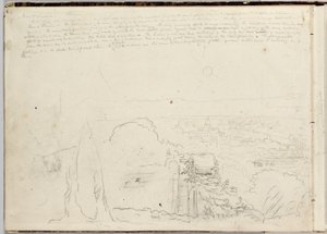 Panorama över Florens av Thomas Cole