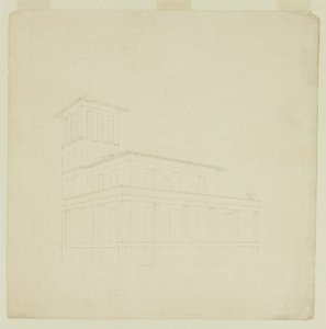 Föreslagen villa på Catskill av Thomas Cole