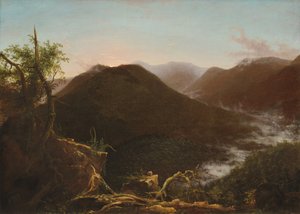 Soluppgång i Catskills, 1826. av Thomas Cole