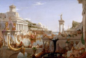 The Consummation of Empire / T. Cole / Målning, 1836