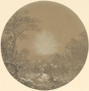 Korset i vildmarken av Thomas Cole