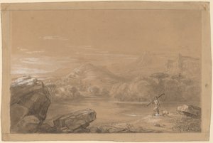 Den gode herden av Thomas Cole