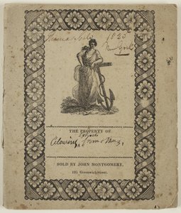 Utan titel ("Utdrag ur konsten att färglägga"), ca 1825 (penna och bläck på papper) av Thomas Cole