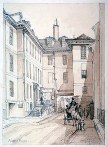 Austin Friars Street, City of London, 1851. av Thomas Colman Dibdin