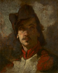 En volontär från 1792, 1848. av Thomas Couture