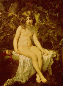 Lilla badaren, 1849 av Thomas Couture