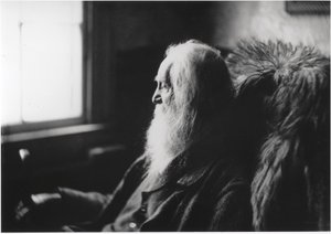 Walt Whitman i Camden, N.J., ca 1891 (silvertryck på papper) av Thomas Cowperthwait Eakins