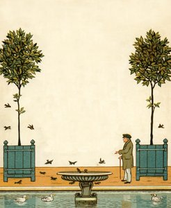 I Tuilerierna - les jardins av Thomas Crane