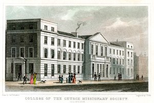 College of the Church Missionary Society, Islington, London, 1827. av Thomas Dale
