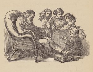 Grandpapa (gravyr i färg) av Thomas Dalziel