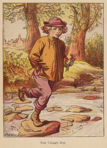 The Village Boy (gravyr i kolorit)