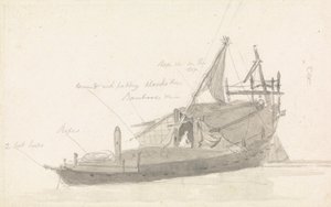Fiske pråm av Thomas Daniell