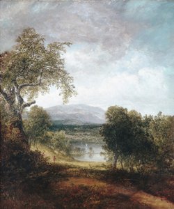 En flodglimt, ca. 1843-50.