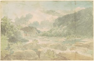Harpers Ferry underifrån av Thomas Doughty