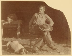 [Cowboy på B-T Ranch, Missouri Territory] av Thomas Eakins